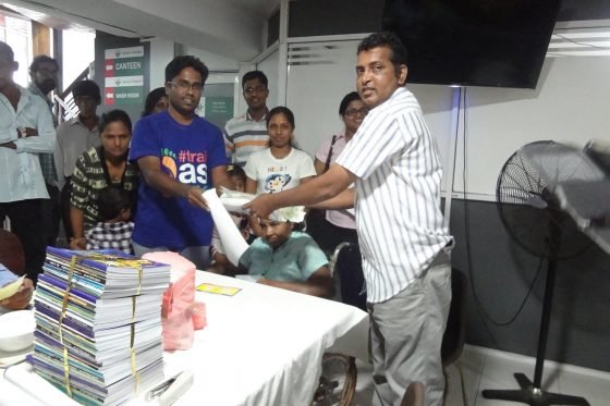 Visits to SLKPA weekly free clinic-Colombo