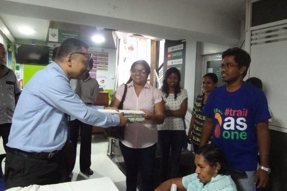 Visits to SLKPA weekly free clinic-Colombo