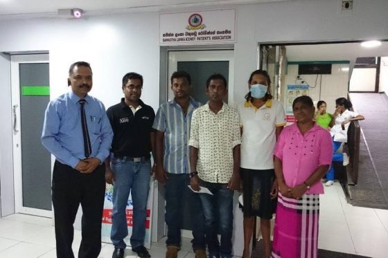 Visits to SLKPA weekly free clinic-Colombo