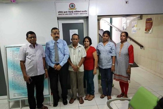 Visits to SLKPA weekly free clinic-Colombo